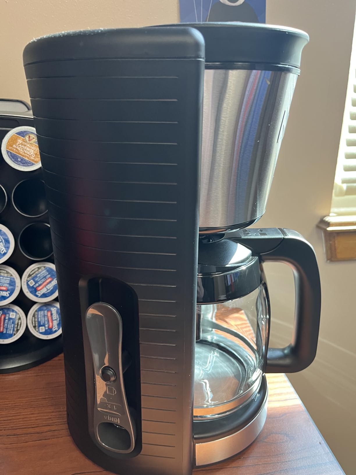 Ninja 12-Cup Programmable Coffee Brewer, 2 Brew Styles, Adjustable Warm Plate, 60oz Water Reservoir, Delay Brew - Black/Stainless Steel customer photo 2