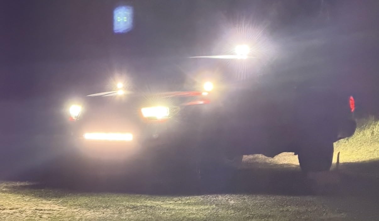 Nilight LED Light Bar 2PCS 60W 4 Inch Flood Spot Combo LED Work Light Pods Triple Row Work Driving Lamp with 12 ft Wiring Harness kit - 2 Leads customer photo 2