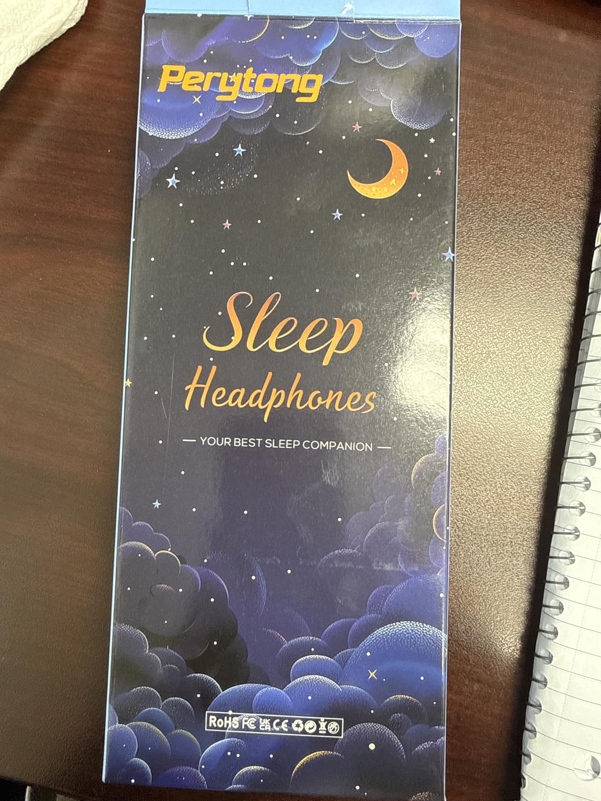 Perytong Sleep Headphones Wireless, Bluetooth Sports Headband Headphones with Ultra-Thin HD Stereo Speakers Perfect for Sleeping, Workout, Jogging, Yoga, Insomnia, Air Travel, Meditation customer photo 2