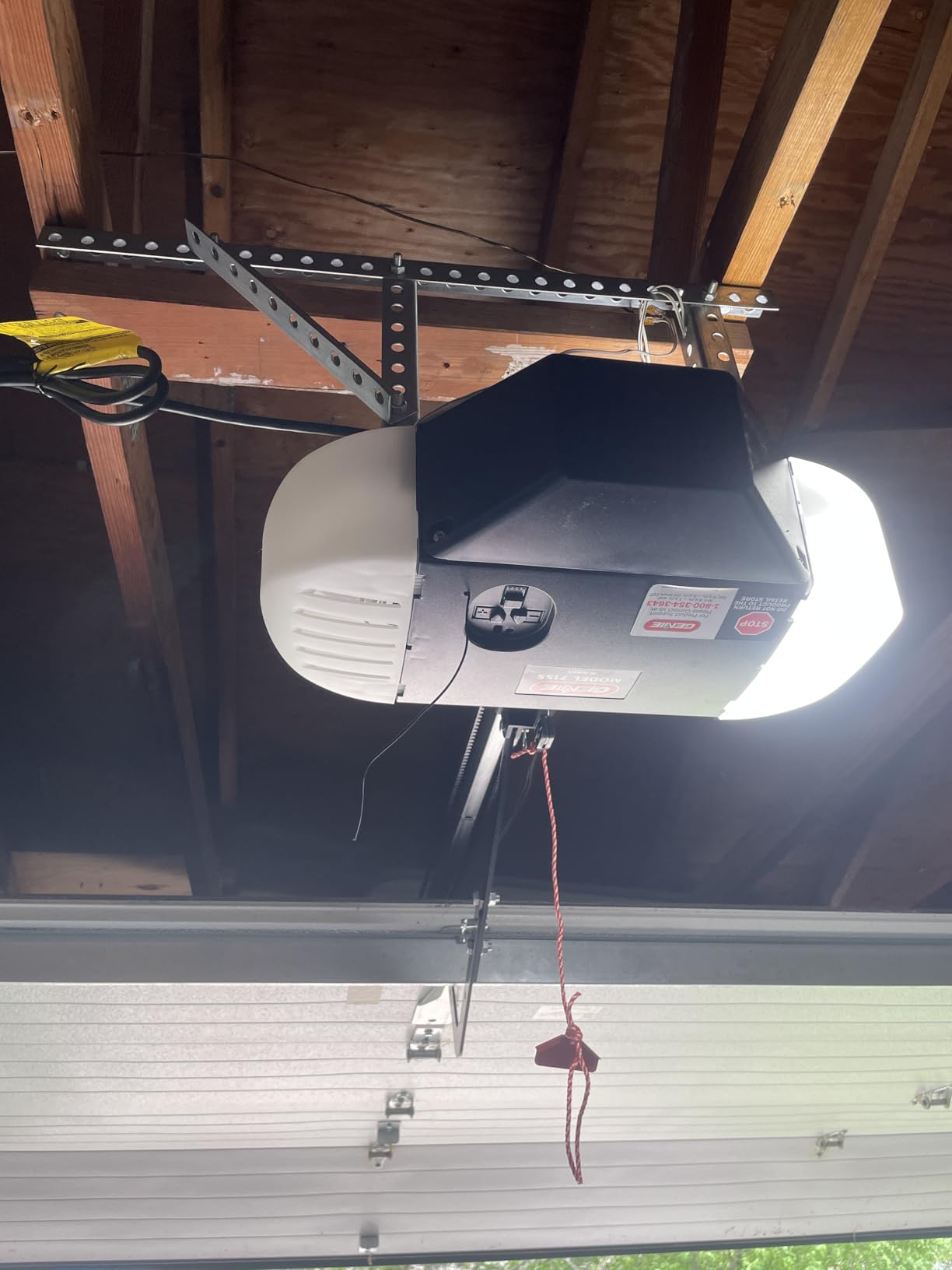 Genie 7155-TKV StealthDrive Connect Smart Garage Door Opener works with Alexa, 7155-TKV Ultra- Quiet Belt Drive customer photo 1