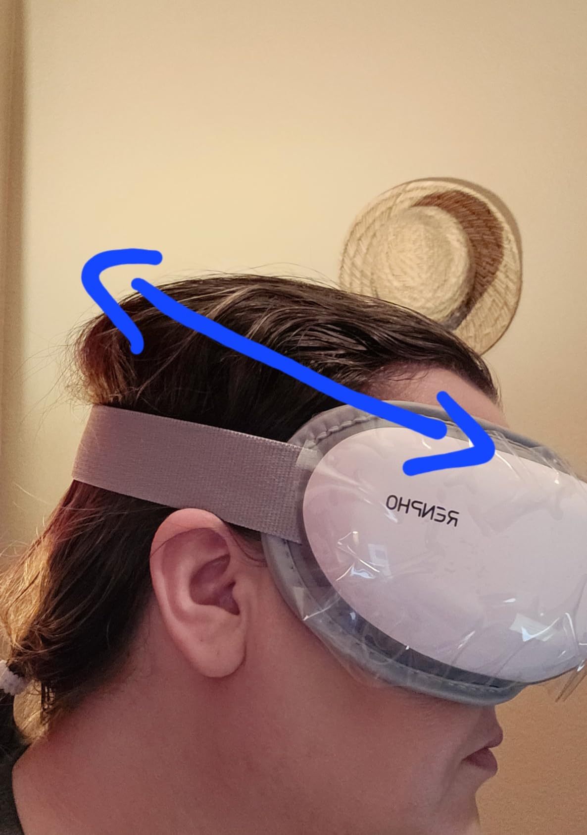 RENPHO Eye Massager with Heat, FSA Eligible HSA, Eyeris 1 - Eye Mask for Migraine Relief, Sleep Mask for Reduce Strain and Dry Eyes customer photo 1