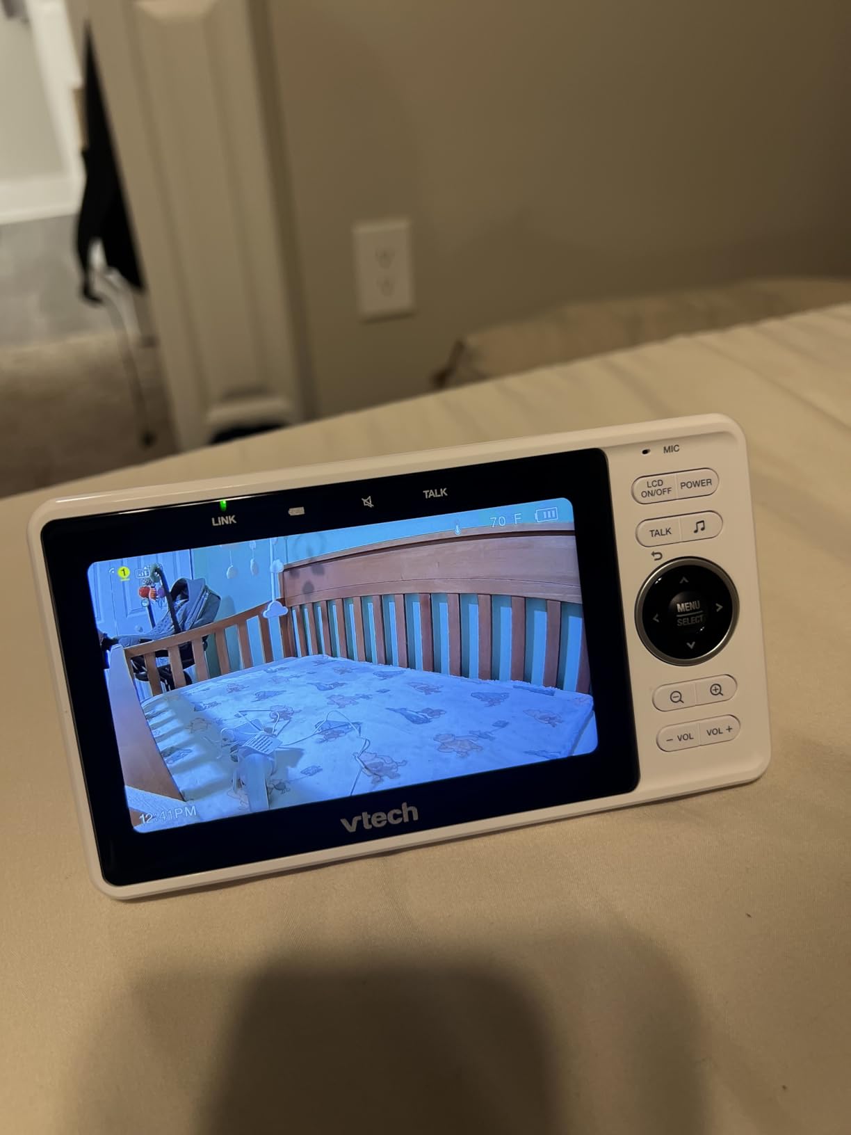 VTech WiFi Baby Monitor with Camera and Audio, 1080p Camera & 5