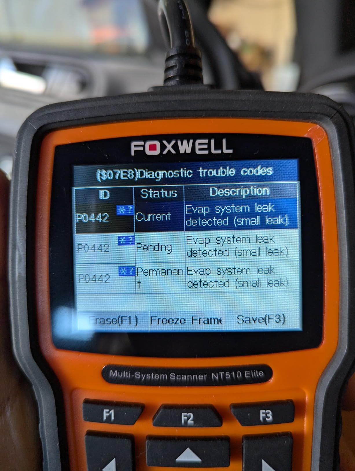 FOXWELL NT510 Elite Bi-Directional Scan Tool Fit for Mercedes-Benz Sprinter Smart Maybach, Full System Diagnostic Scan Tool OBD2 Scanner, Full Reset Services ABS SRS EPB, Auto Vin, Free Update customer photo 1