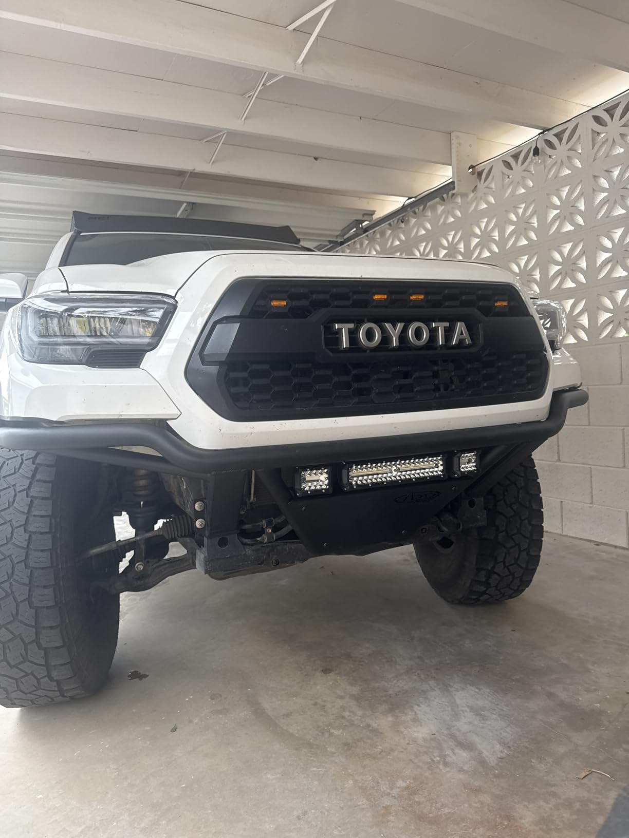 Nilight LED Light Bar Set, 12 Inch 300W Triple Row Spot Flood Combo Work Driving Lamp, 2 Pcs 4 inch 60 W Triple Row Flood Spot LED with Wiring Harness for Off road ATV Boat Lighting customer photo 1