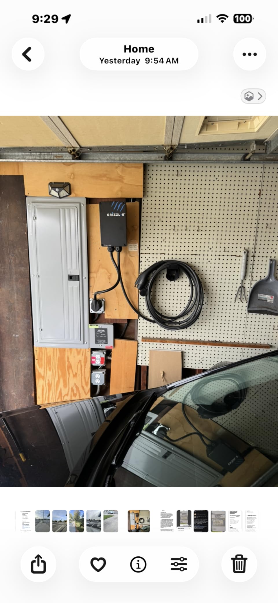 Grizzl-E Classic, Level 2 240V / 40A Electric Vehicle (EV) Charger, UL Certified, Metal Case Enclosure, Indoor/Outdoor Electric Car Fast Wall Charging Station, NEMA 14-50 Plug, Classic Black customer photo 1