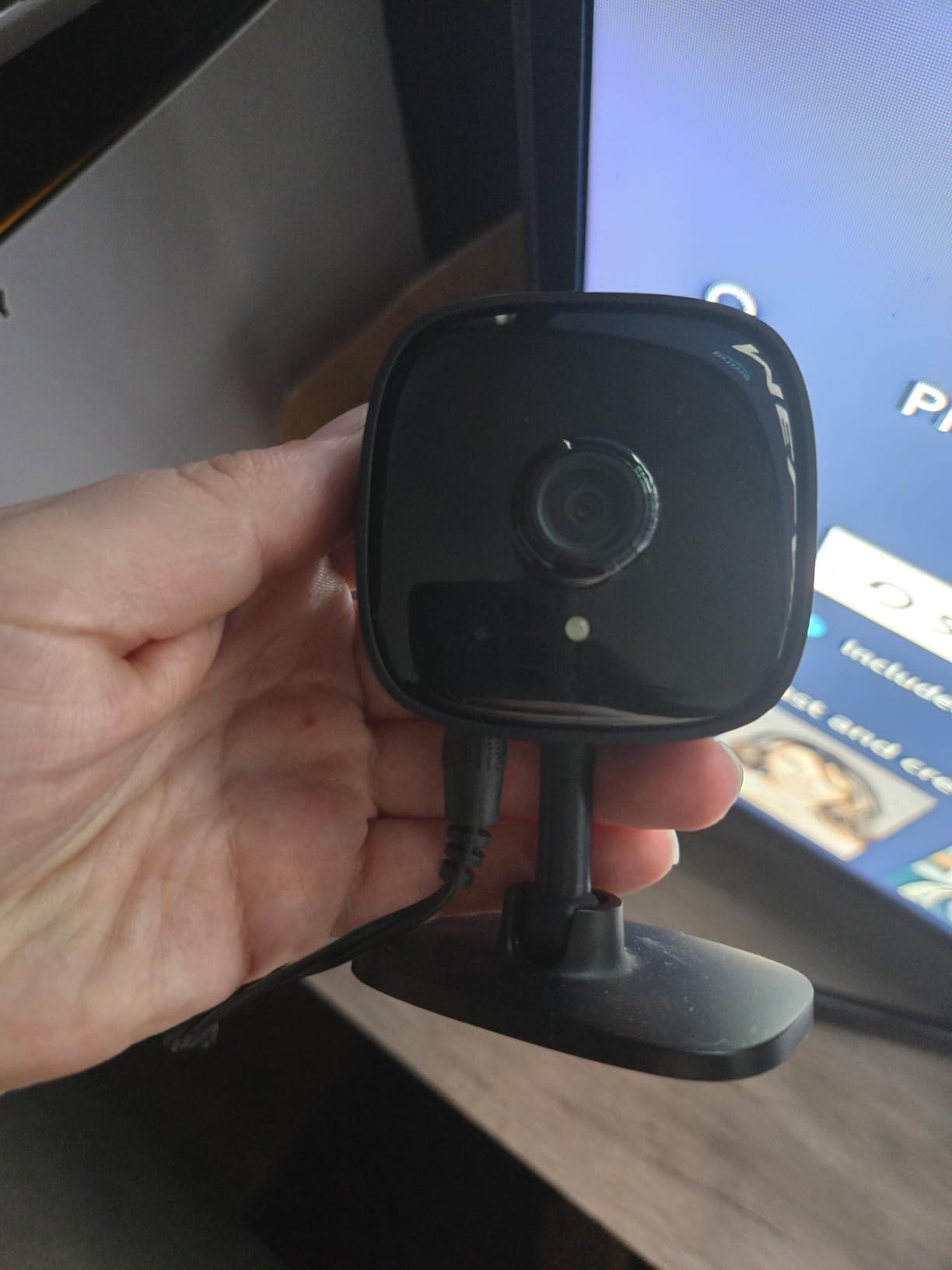 TP-Link Tapo 1080P Indoor Security Camera for Baby Monitor, Dog Camera w/Motion Detection, 2-Way Audio Siren, Night Vision, Cloud & SD Card Storage, Works w/Alexa & Google Home (Tapo C100) customer photo 2