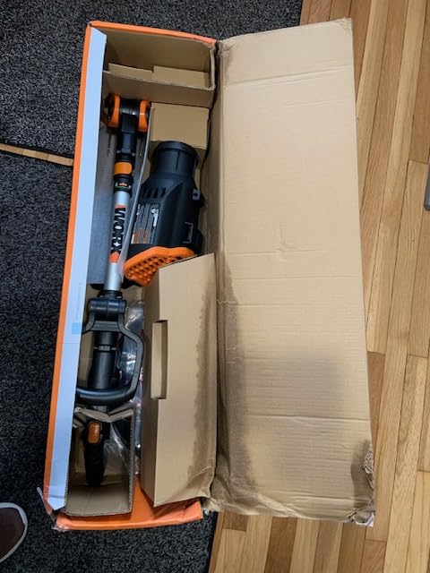 WORX 20V 12'' Cordless String Trimmer & 360 CFM Leaf Blower Combo, 2 Batteries & Charger Included, WG928 customer photo 2