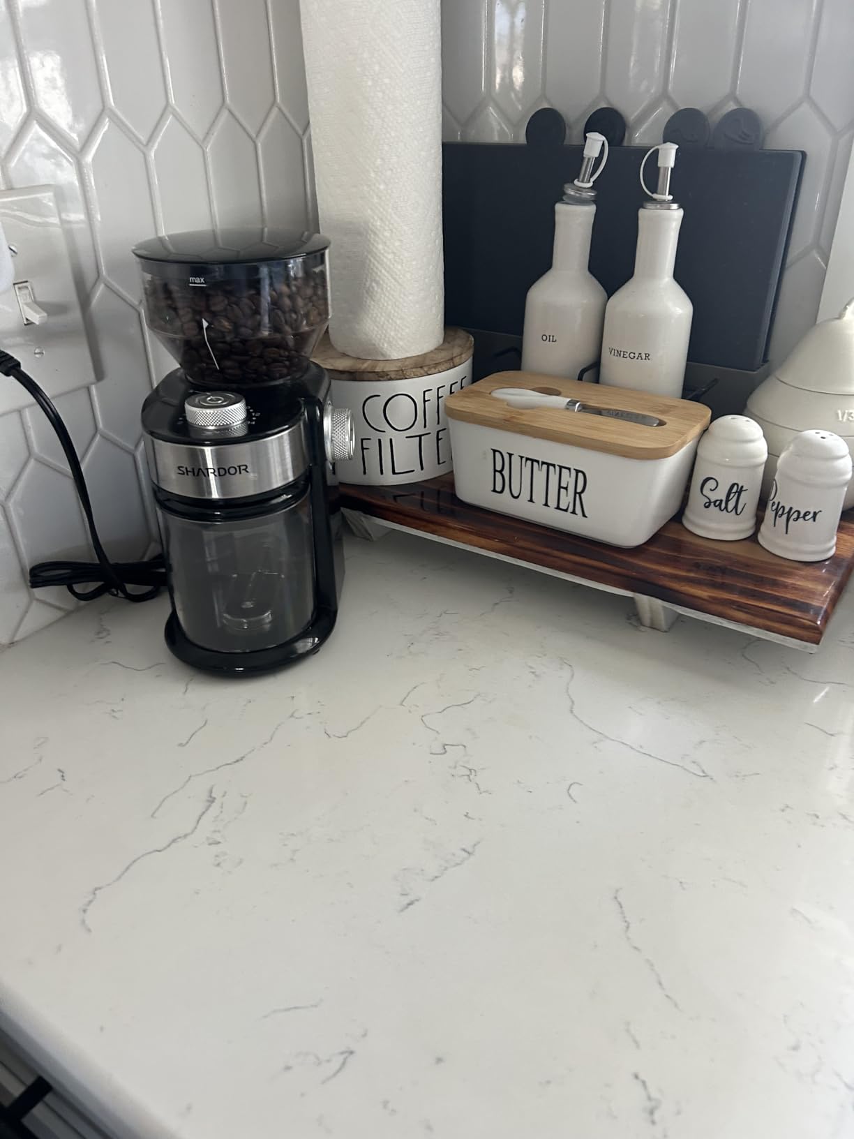 SHARDOR Electric Burr Coffee Grinder 2.0, Adjustable Burr Mill with 16 Precise Grind Setting for 2-14 Cup customer photo 2