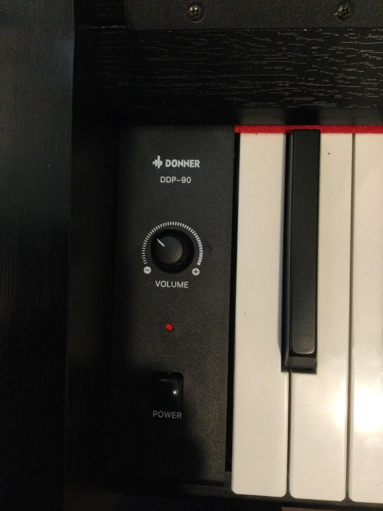 Donner DDP-90 Pro Digital Piano 88 Key Weighted Piano Keyboard for Beginner/Professional with Three Pedals, U-disk Music Playing, PC/Tablet/Cell Phone Connecting customer photo 1