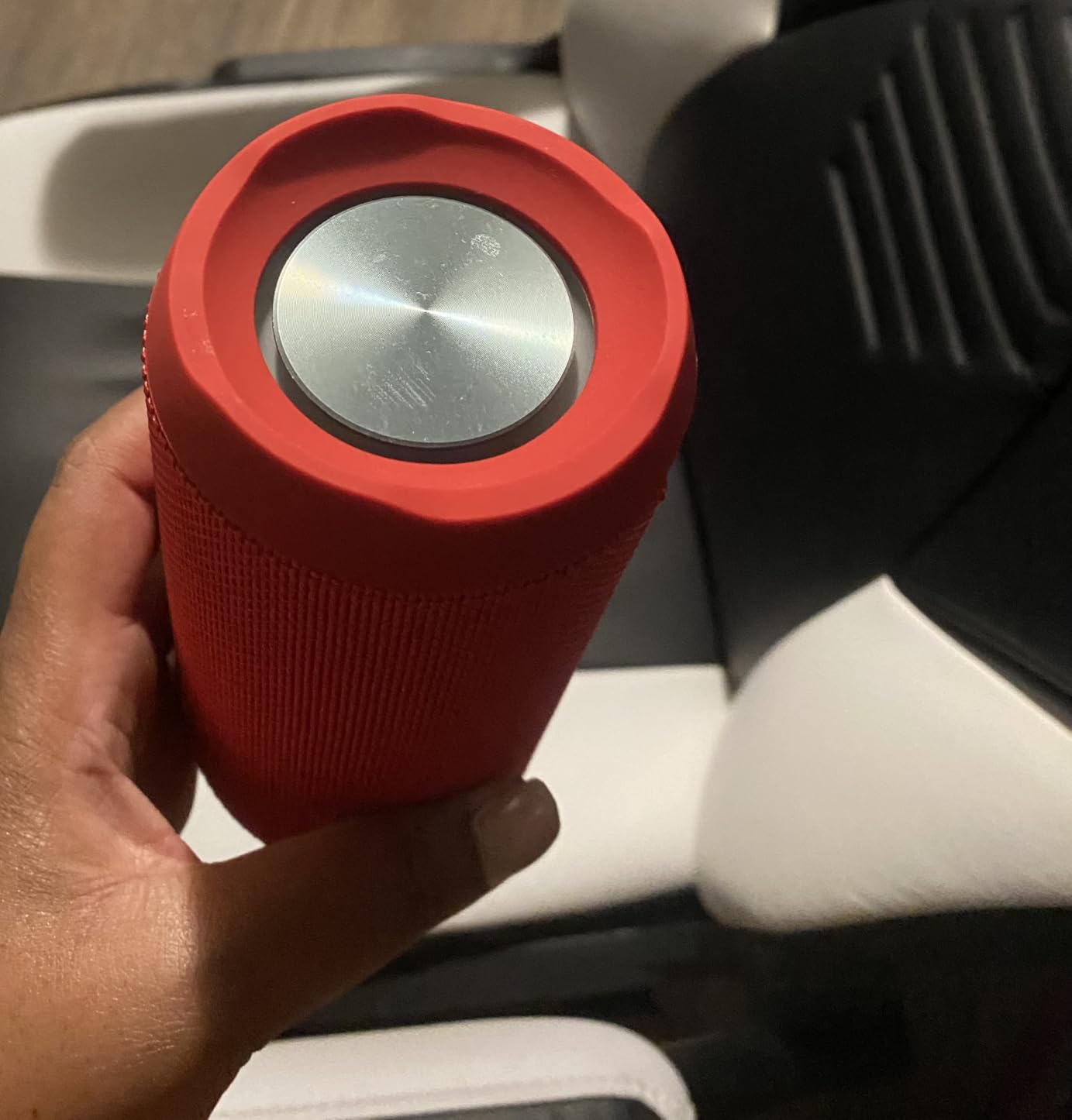 EDUPLINK Bluetooth Speaker, IPX7 Waterproof Portable Wireless Speaker with 20W Stereo Sound and Deep Bass, 20H Playtime, TWS Pairing, TF Card Slot, Black customer photo 2