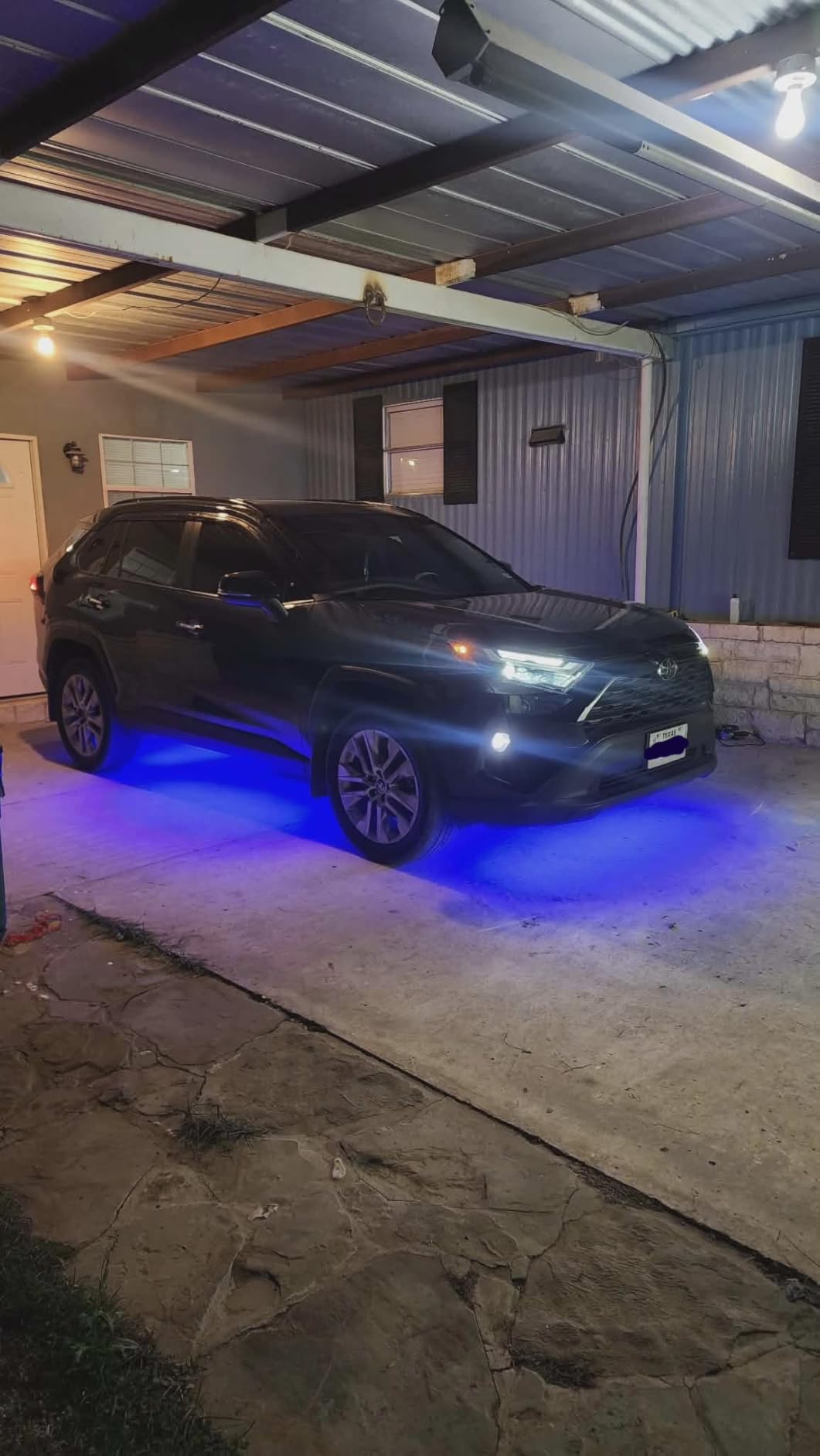 OPT7 Aura Flexible Underglow Car Lights with APP & Remote Control, Exterior Neon Accent Underbody Lighting Kit, 4 PCS RGB LED Light Strips for Cars Trucks RV, Waterproof, Multi Colors Music Mode, 12V customer photo 1