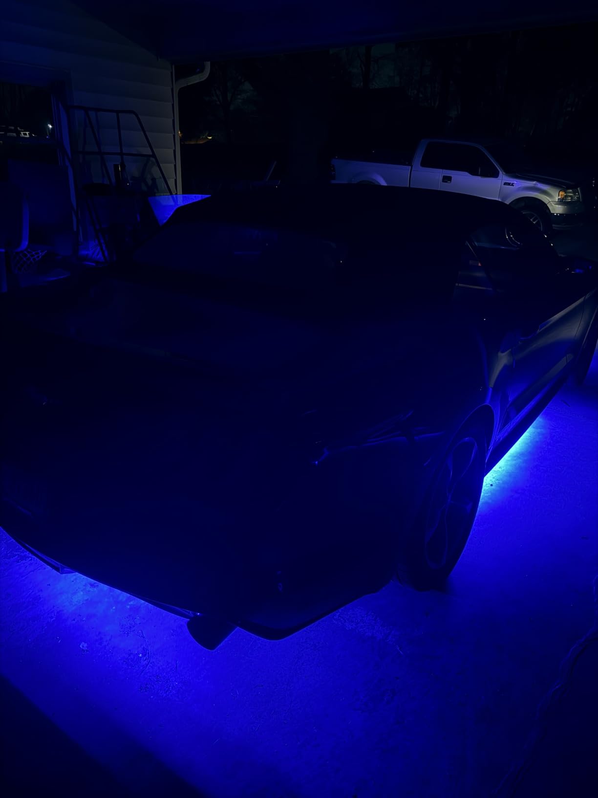 OPT7 Aura Flexible Underglow Car Lights with APP & Remote Control, Exterior Neon Accent Underbody Lighting Kit, 4 PCS RGB LED Light Strips for Cars Trucks RV, Waterproof, Multi Colors Music Mode, 12V customer photo 2