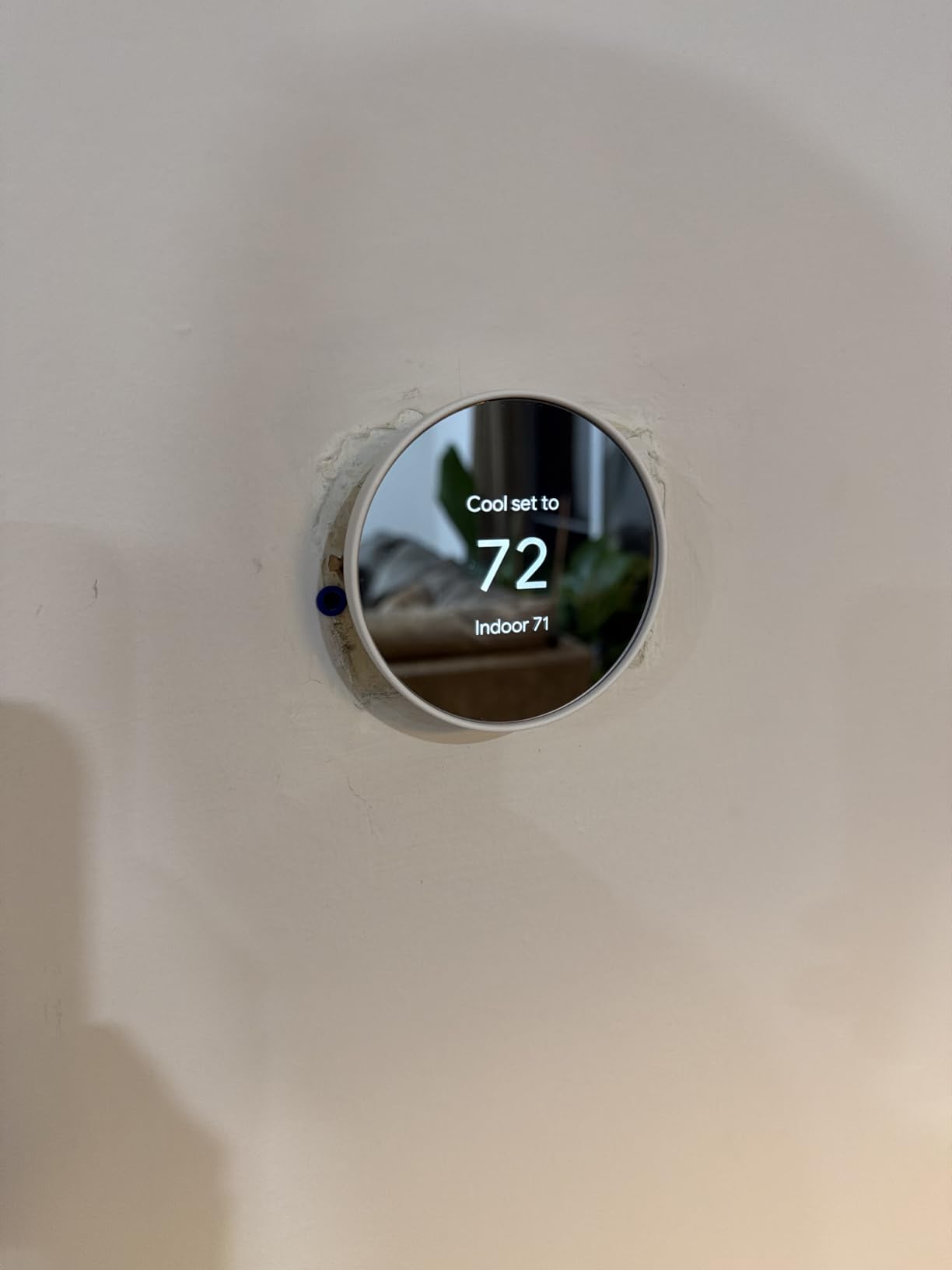 Google Nest Thermostat - Smart Thermostat for Home - Programmable Wifi Thermostat - Charcoal customer photo 1