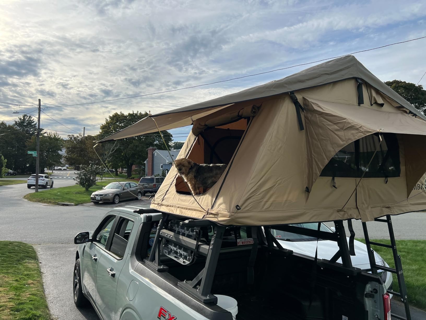 Soft Shell Rooftop Tent for SUV & Truck Camping, 3-Person - Overland Vehicle Systems TMBK customer photo 1