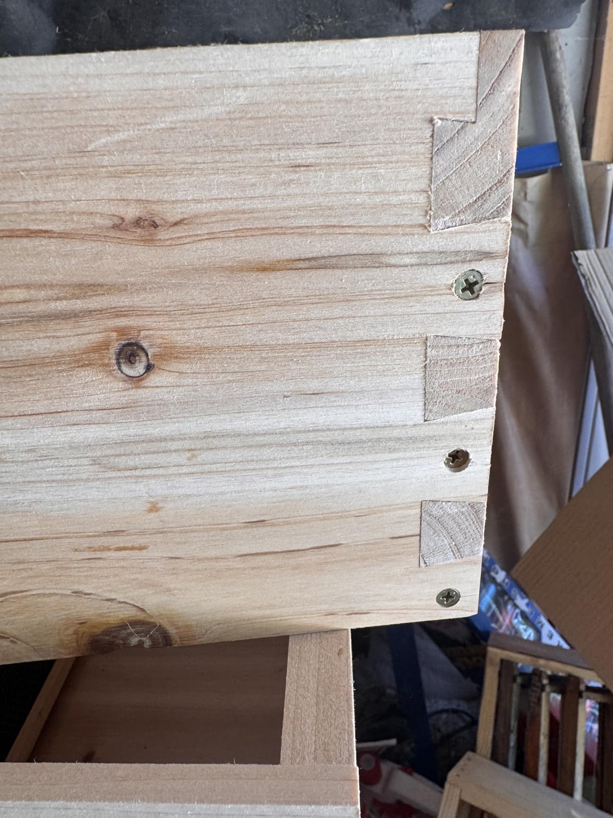 POLLIBEE 10 Frame Langstroth Beehives, Bee Keeping Starter Kit Includes 1 Deep Box & 1 Medium Box with Beehive Frames and Foundations, Complete Beehive Kit for Beekeeper customer photo 1