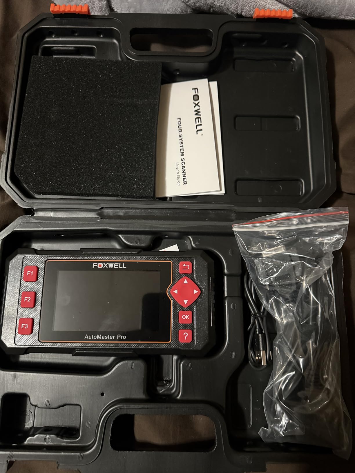 FOXWELL Car Scanner NT604 Elite OBD2 Scanner ABS SRS Transmission, Check Engine Code Reader for Cars and Trucks customer photo 1