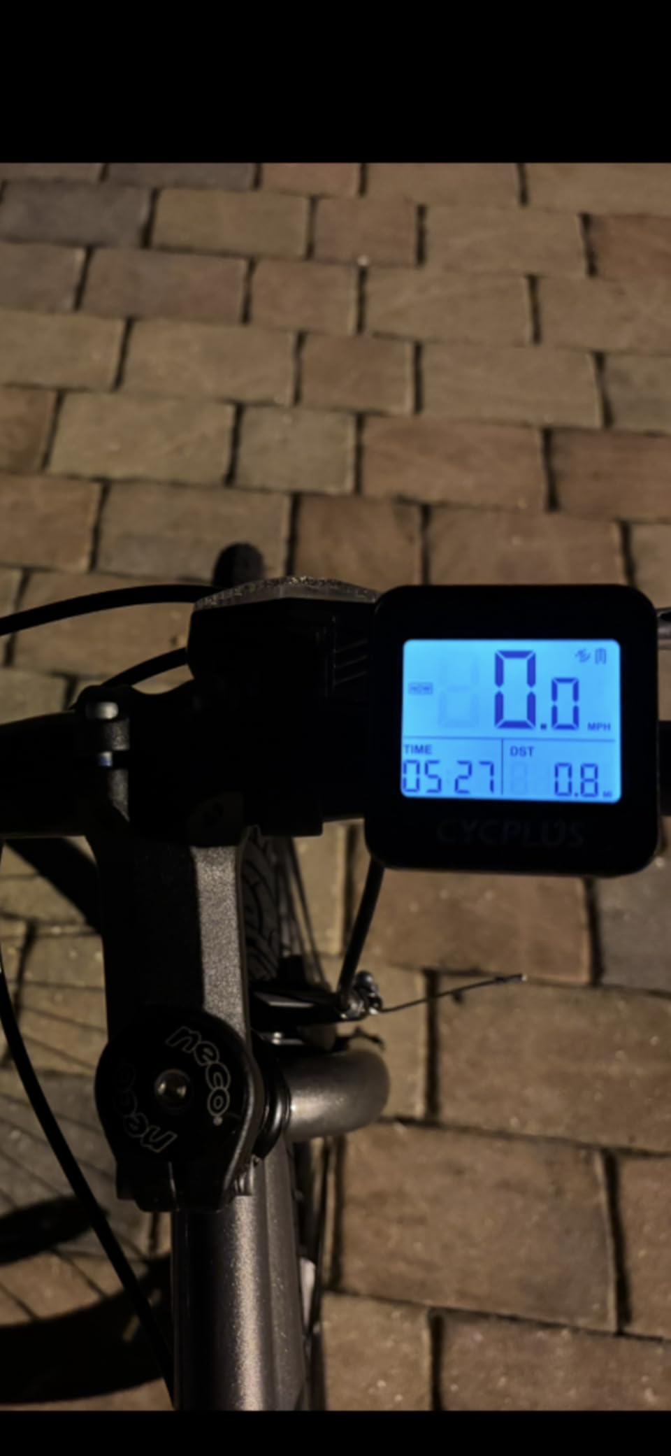 CYCPLUS GPS Bike Computer, Wireless Cycling Computer with Automatic Backlight, Bicycle Speedometer Odometer with Waterproof and Lager Battery, Provide Professional Data Analysis customer photo 1