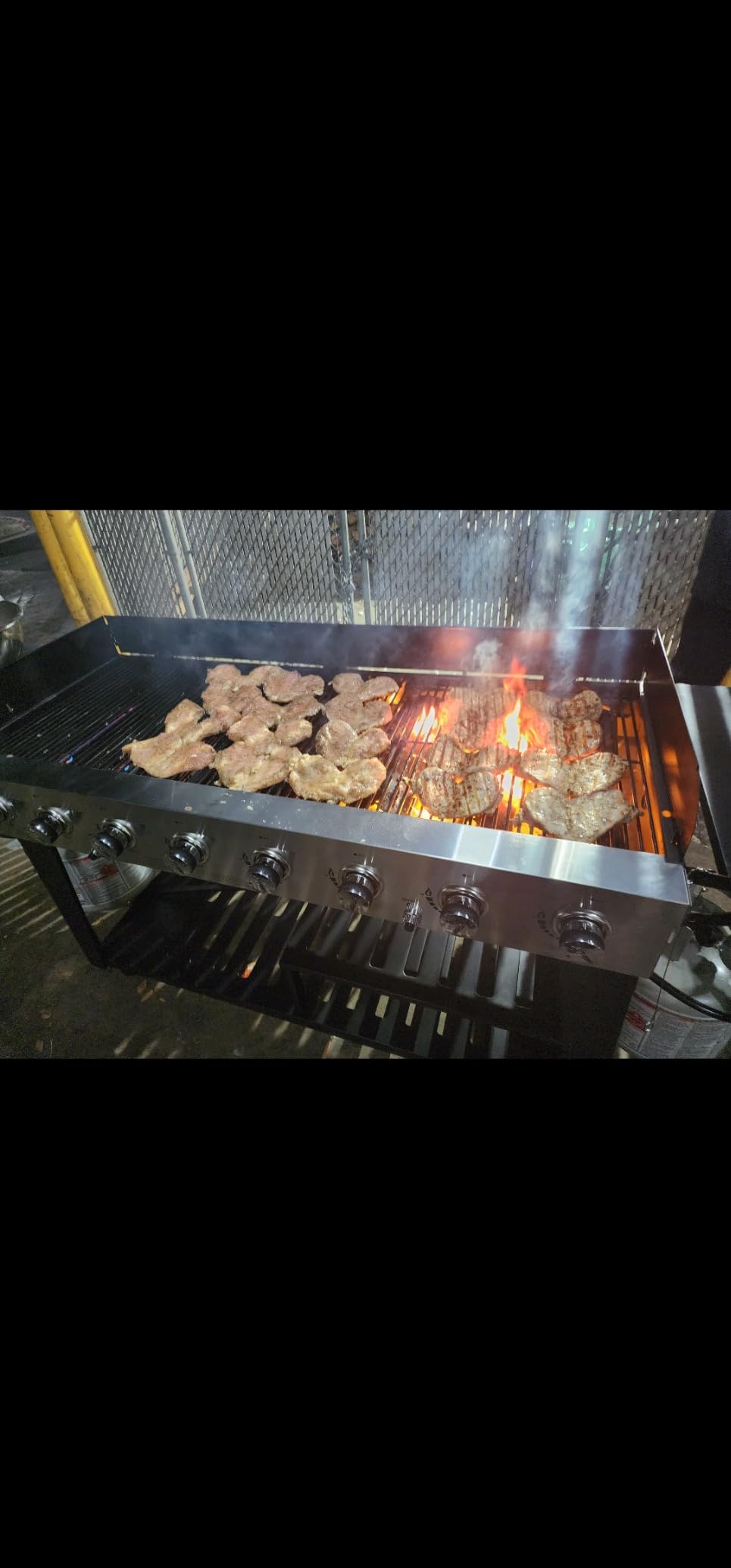 Royal Gourmet 8-Burner Gas Grill, 104,000 BTU Liquid Propane Grill, Independently Controlled Dual Systems, Outdoor Party or Backyard BBQ customer photo 2