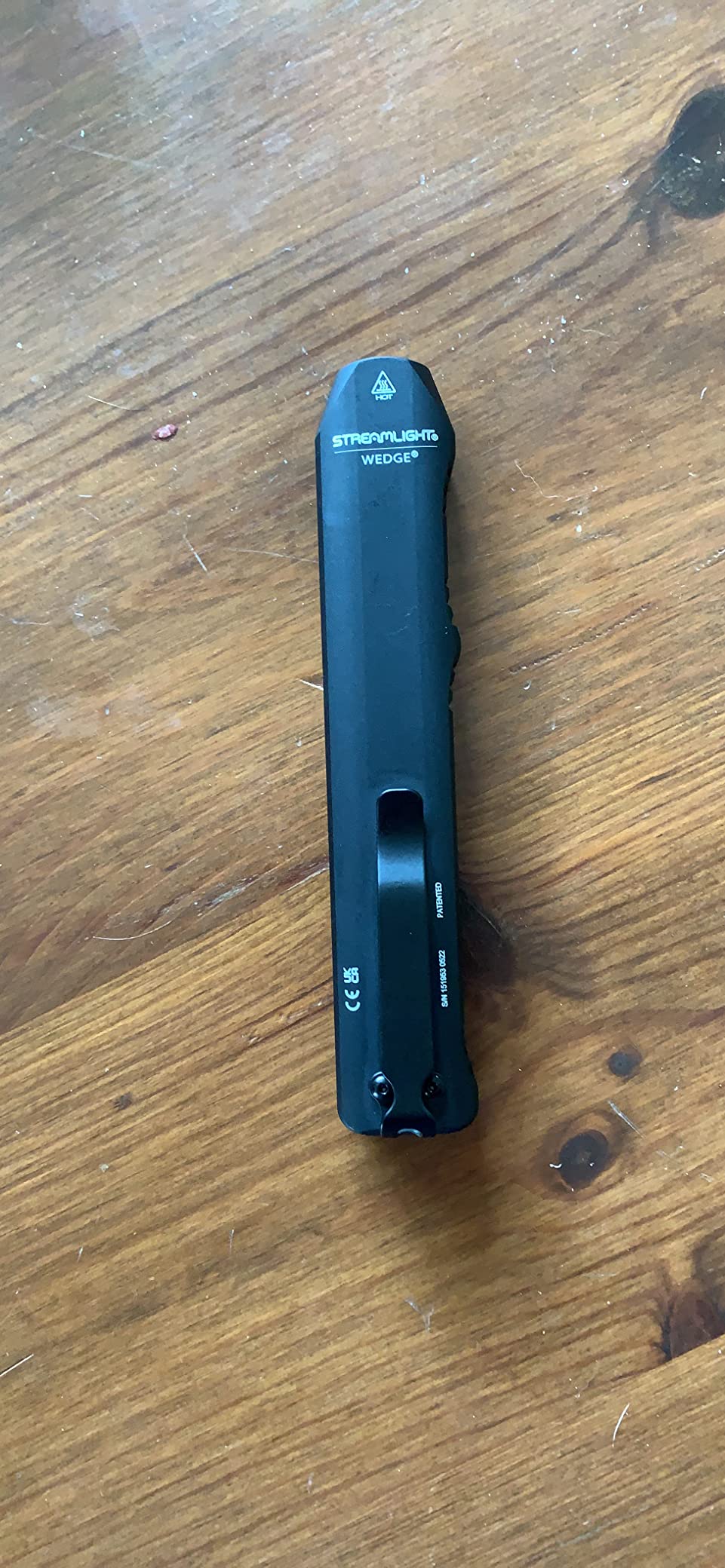 Streamlight 88811 Wedge 1,000-Lumen Max 300-Lumen Standard 1,200-Candela Flat Everyday Carry Flashlight, Includes USB-C Cable and Lanyard, Coyote customer photo 2