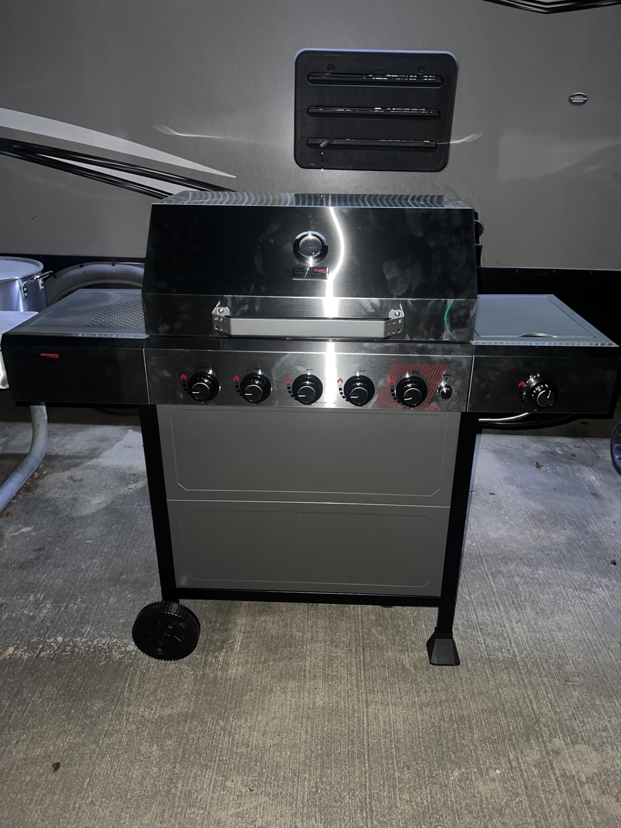 Royal Gourmet GA5401T 5-Burner BBQ Liquid Propane Gas Grill with Side Burner, Stainless Steel 61,000 BTU Output customer photo 2