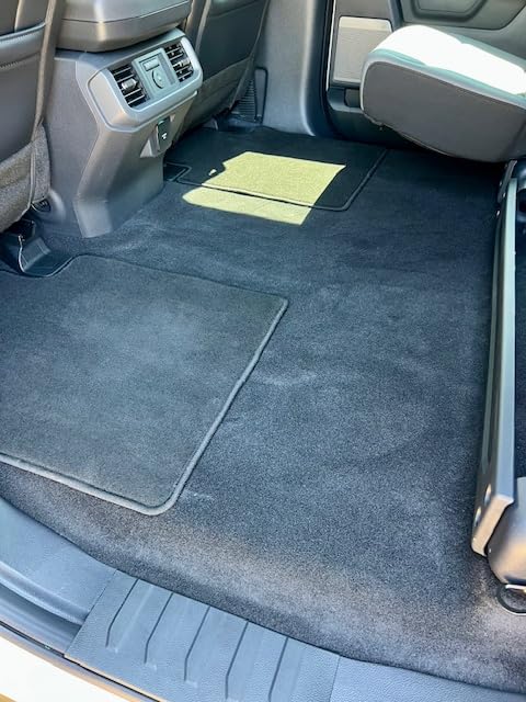 Husky Liners X-act Contour Floor Mats | Fits 2021-2026 Ford F-150, 2022-2025 Lightning, SuperCrew (Crew Cab) w/Fold Flat Storage | Front & 2nd Row, 3-pc Black - 53468 customer photo 1