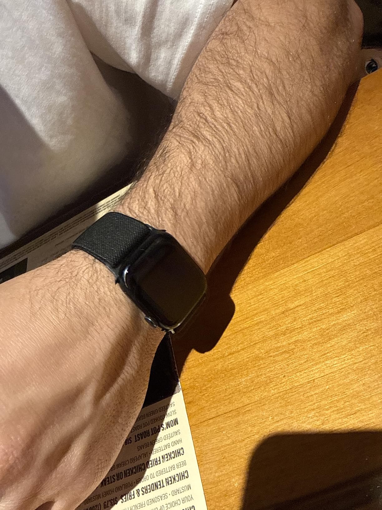 Adorve Stretchy Band Compatible with Apple Watch Bands Ultra 3/2/1 49mm 46mm 45mm 44mm 42mm 41mm 40mm 38mm Men Women, Soft Nylon Elastic Braided Strap for iWatch Series 11/10/9/8/7/6/5/4/3/SE customer photo 2