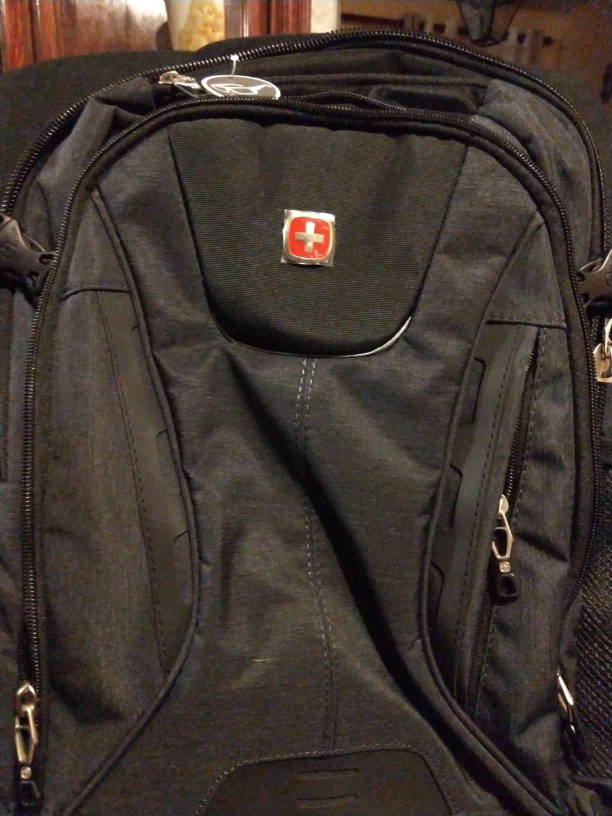 SwissGear Travel Tech Elite Laptop Backpack - Fits Laptops up to 16