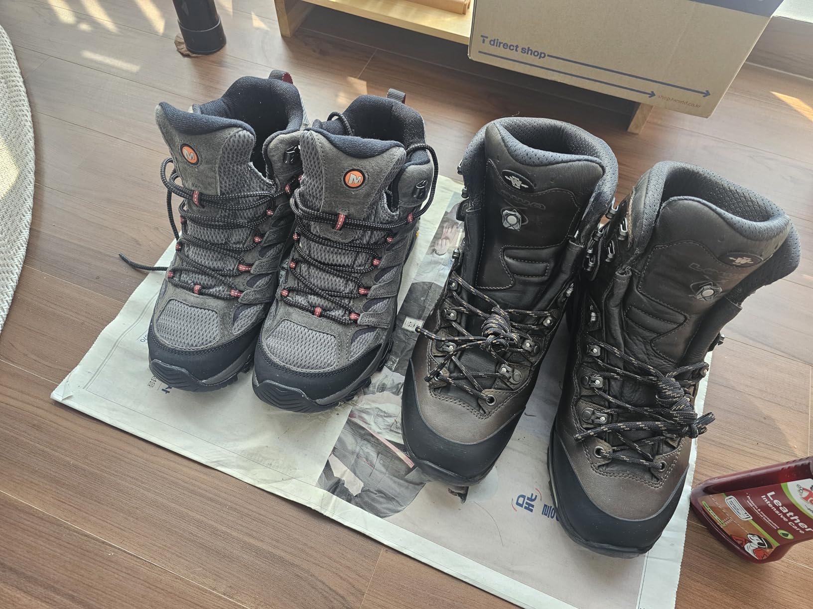 Merrell Men's Moab 3 Mid Waterproof Hiking Boots customer photo 2