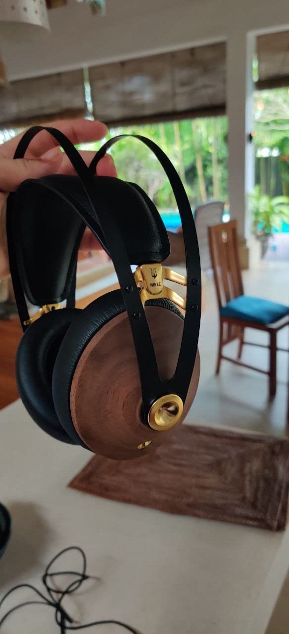 MEZE AUDIO 4.4mm OFC Upgrade Balanced Cable for 99 Series | Silver-Plated OFC Copper | 4.4mm Male to Dual TS Mono 3.5mm Male Connector Plug | Cable Length 1.50m/4.9ft customer photo 1