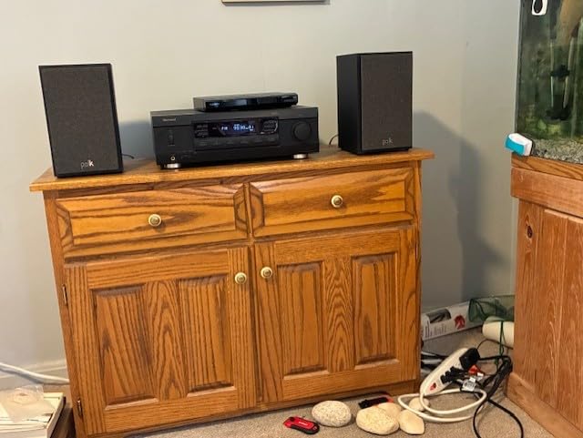 Polk Monitor XT15 Pair of Bookshelf or Surround Sound Speakers - Hi-Res Audio Certified, Dolby Atmos & DTS:X Compatible customer photo 1