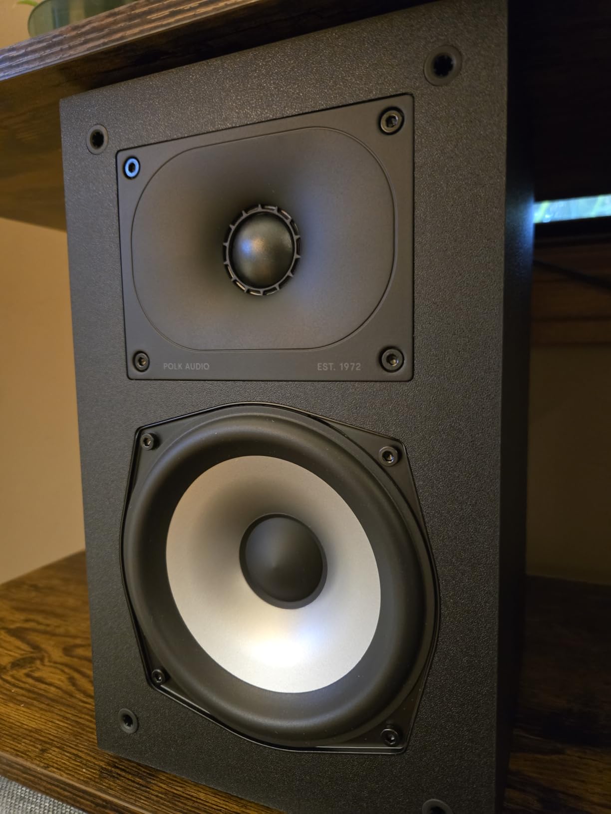 Polk Monitor XT15 Pair of Bookshelf or Surround Sound Speakers - Hi-Res Audio Certified, Dolby Atmos & DTS:X Compatible customer photo 2