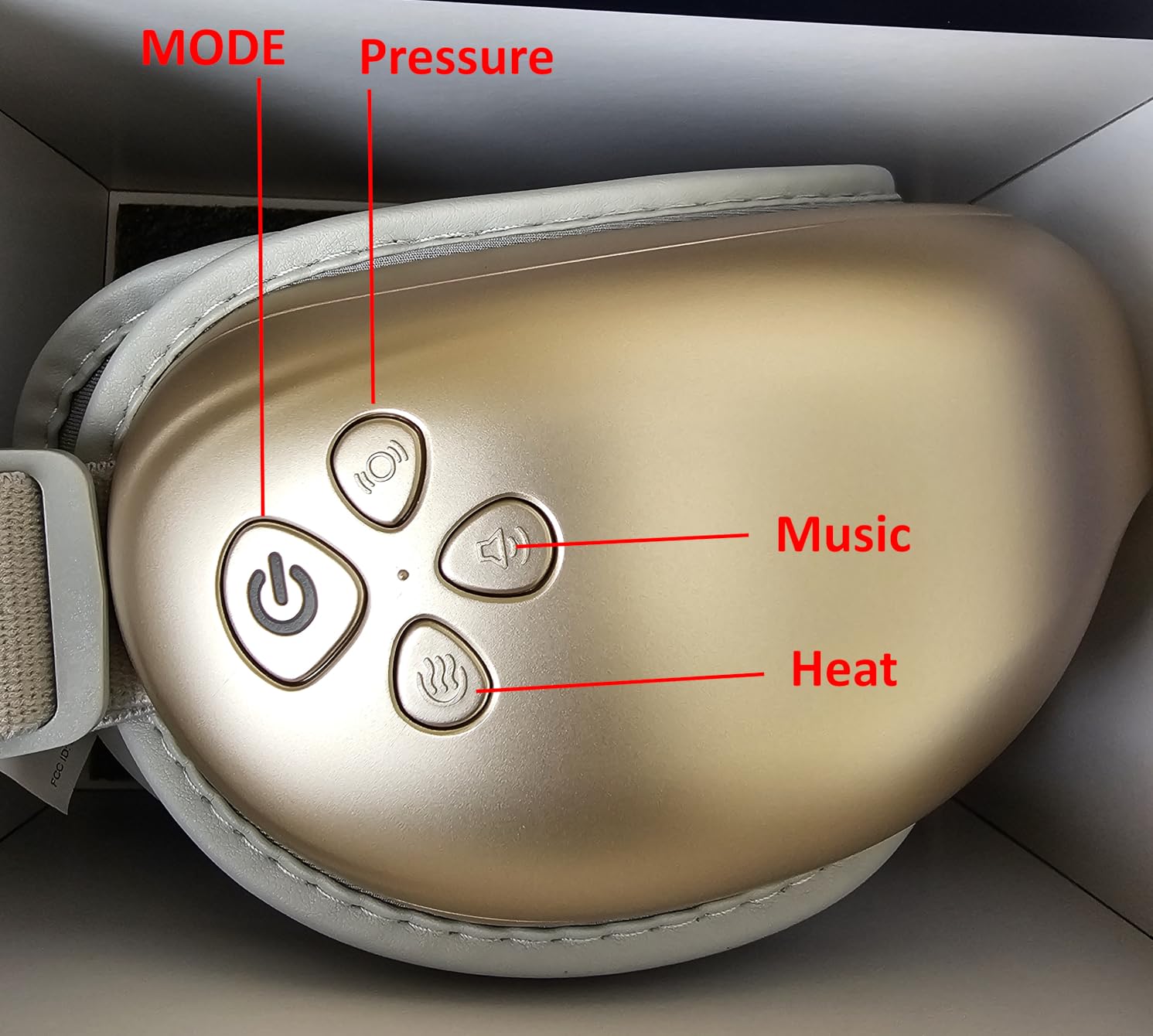 BOB AND BRAD Eye Massager FSA Eligible/HSA Eligible, EyeOasis 2 Heated Eye Mask for Migraines with Music, Smart Migraine Massager Reduce Dry Eyes Improve Sleep, Birthday Gifts for Women Men Mom Dad customer photo 2