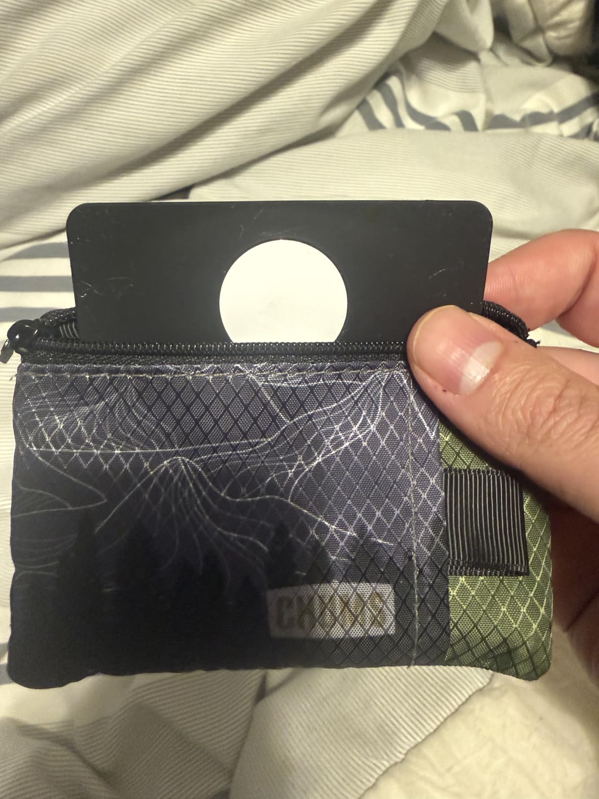 TagVault AirTag Wallet Holder - The Thinnest AirTag Wallet Card Insert | Flexible, Stays Hidden, Patent Pending | Elevation Lab customer photo 1