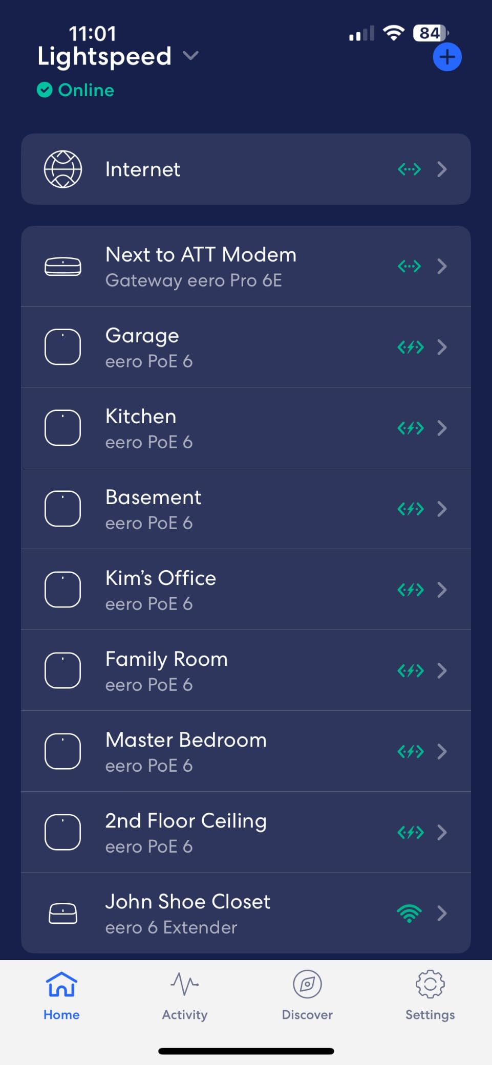 Amazon eero PoE 6 - Ceiling/wall-mountable, Dual-band Wi-Fi 6 access point, PoE powered, AC adapter not included customer photo 2