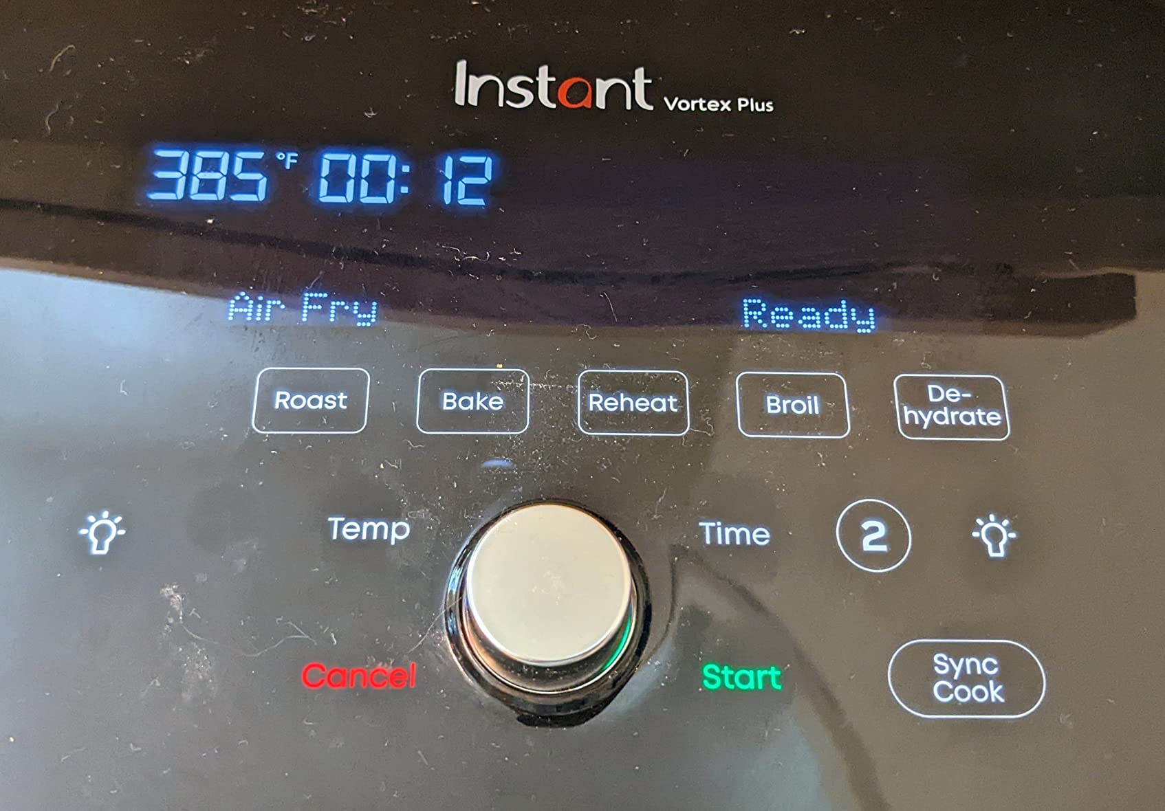Instant Pot Vortex Plus XL 8QT ClearCook Air Fryer, Clear Windows, Custom Programming, 8-in-1 Functions that Crisps, Broils, Roasts, Dehydrates, Bakes, Reheats, from the Makers of Instant Pot, Black customer photo 1