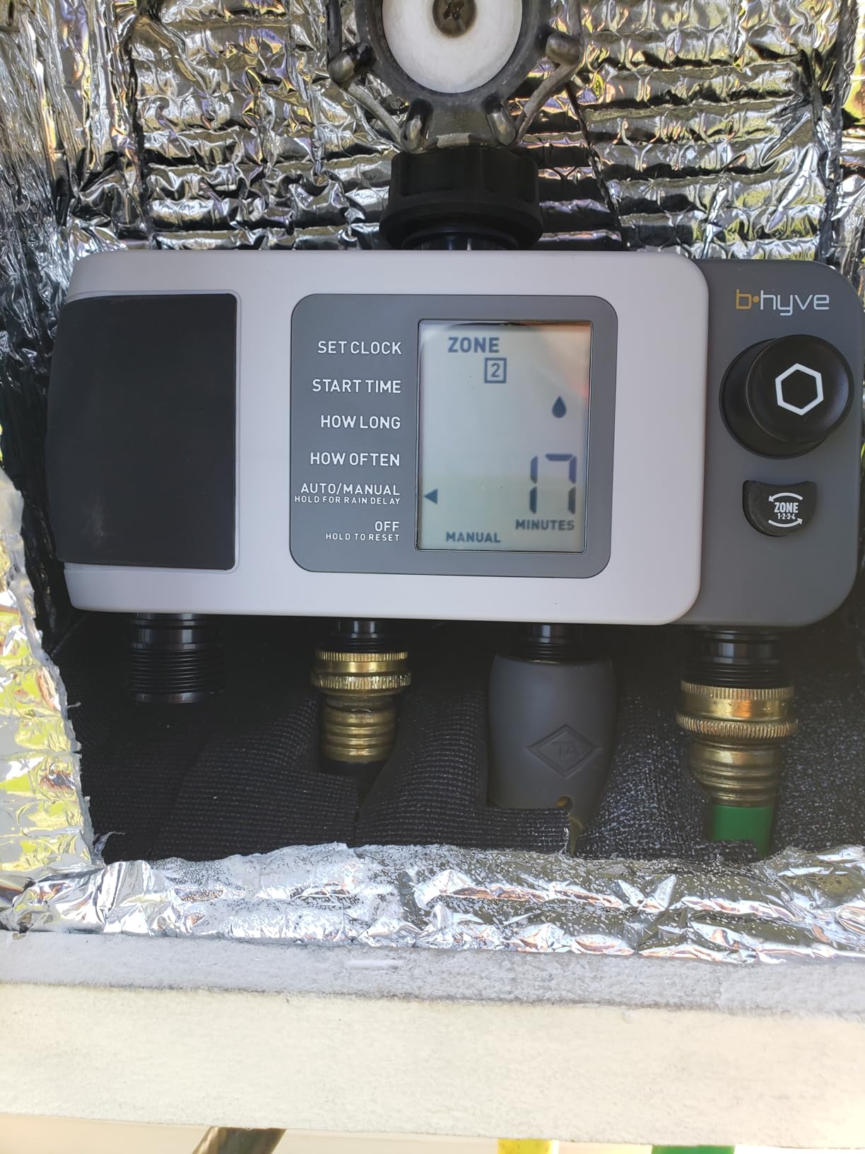 Orbit B-hyve XD 4-Port Smart Hose Watering Timer with Wi-Fi Hub - App Controlled Irrigation Timer - Smart WeatherSense Auto Watering - Multi Valve Yard Irrigation System - 24639 customer photo 2