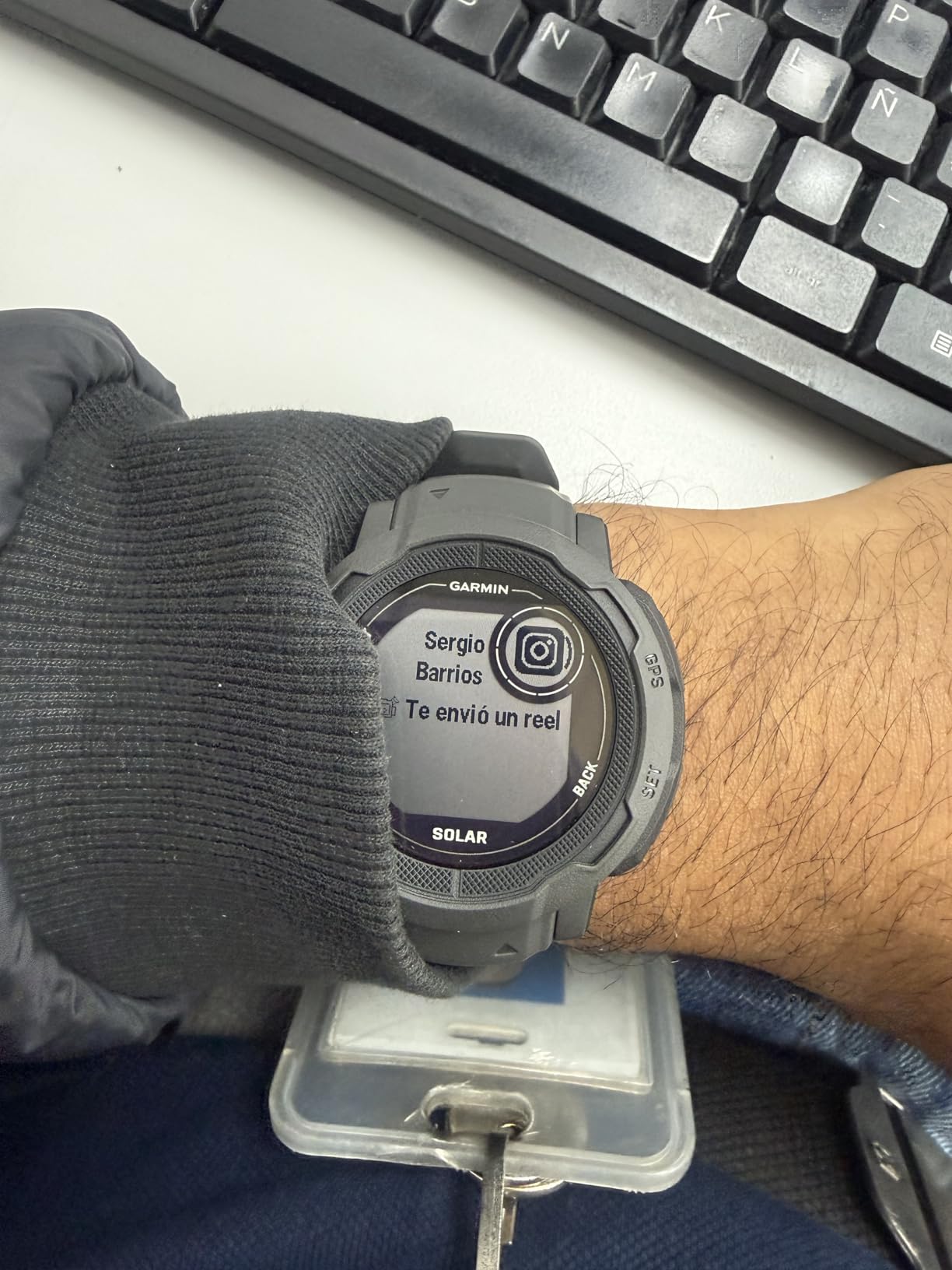 Garmin Instinct 2 Solar, Smaller-Sized Rugged Outdoor Watch with GPS, Solar Charging, Multi-GNSS Support, Tracback Routing, Graphite customer photo 2