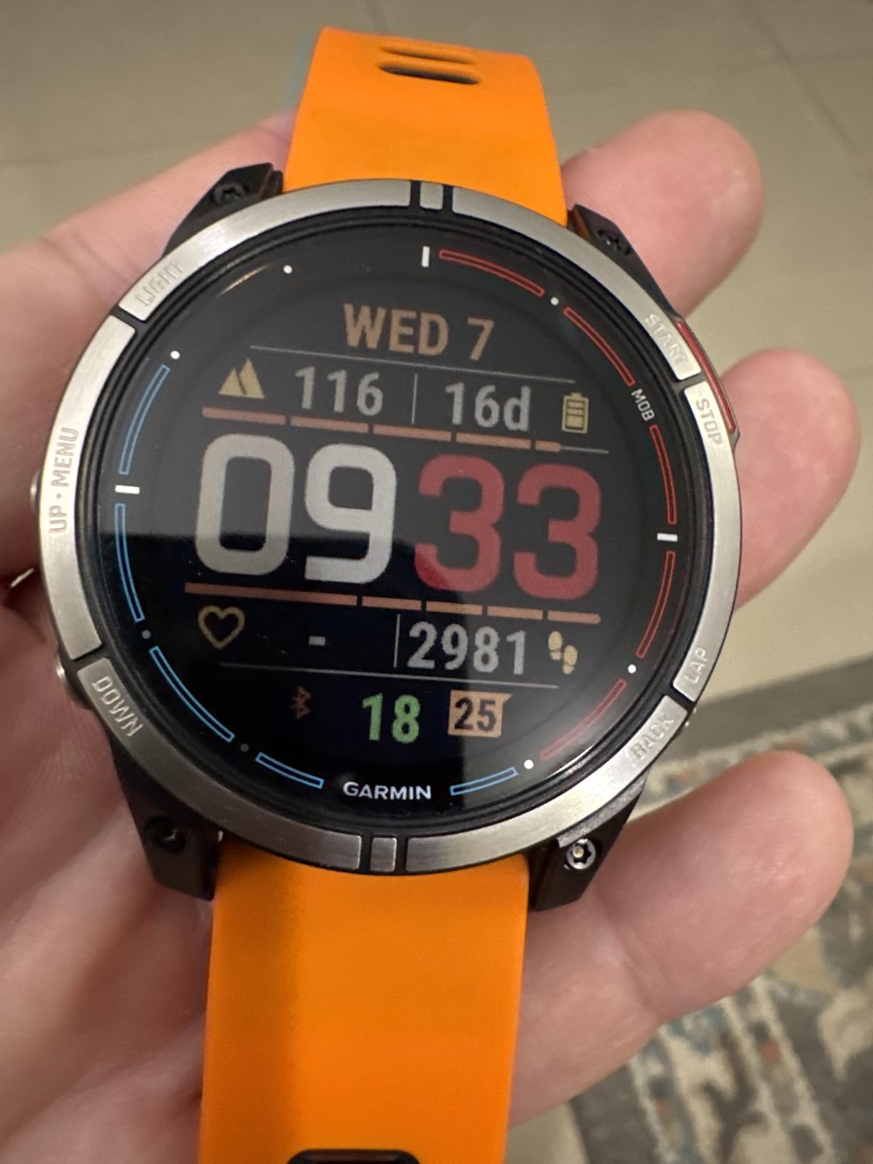 quatix 7 Standard Edition, Marine GPS Smartwatch, Tide Changes and Anchor Drag Alerts, Waypoint Marking customer photo 1