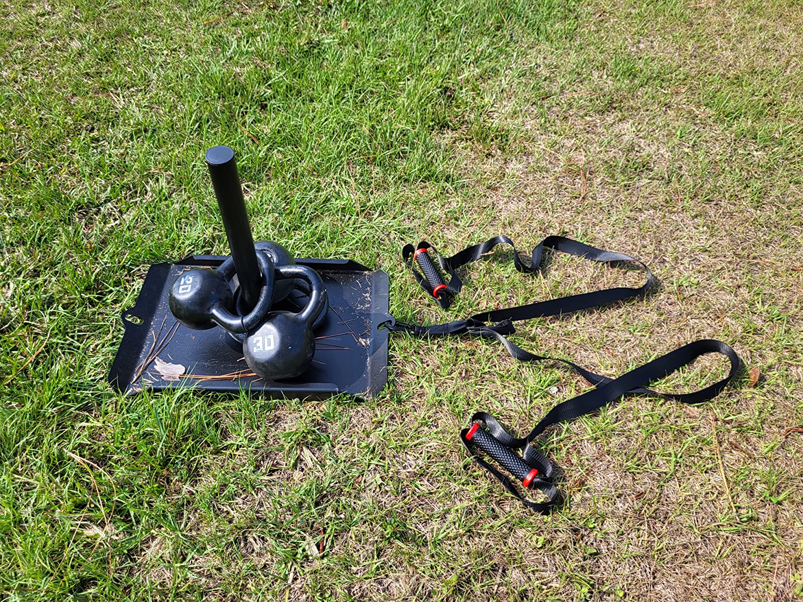 Weight Sled Made of One Piece Premium Steel - Improves Speed and Power customer photo 2