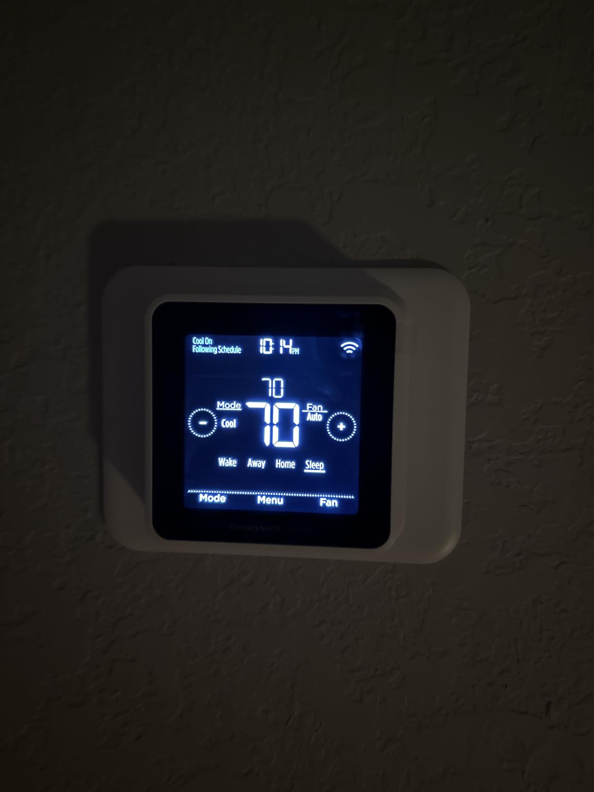 Honeywell Home RTH8800WF2022, T5 WiFi Smart Thermostat, 7 Day-Programmable Touchscreen, Alexa Ready, Geofencing Technology, Energy Star customer photo 2
