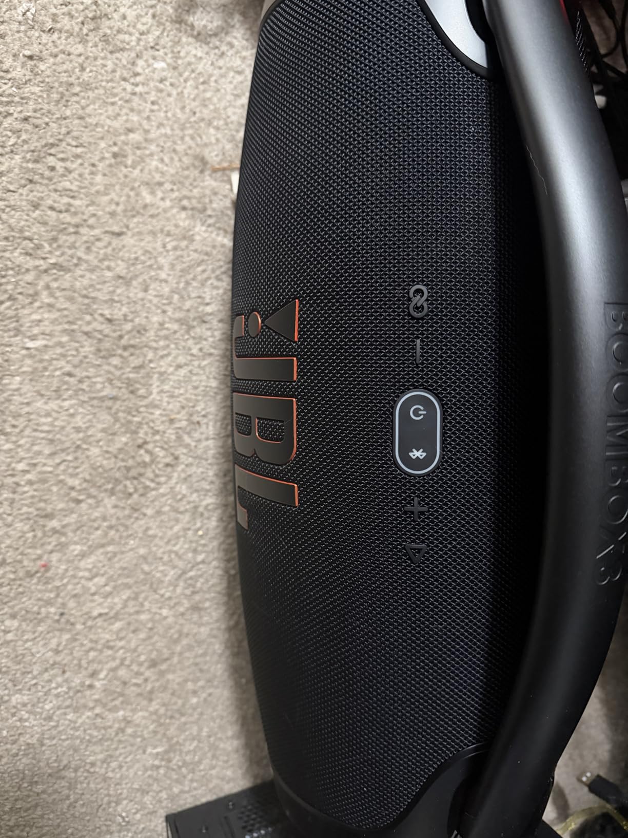 JBL Boombox 3 - Portable Bluetooth Speaker with Massive Sound, Deepest Bass, IPX7 Waterproof, 24H Playtime, PartyBoost customer photo 1