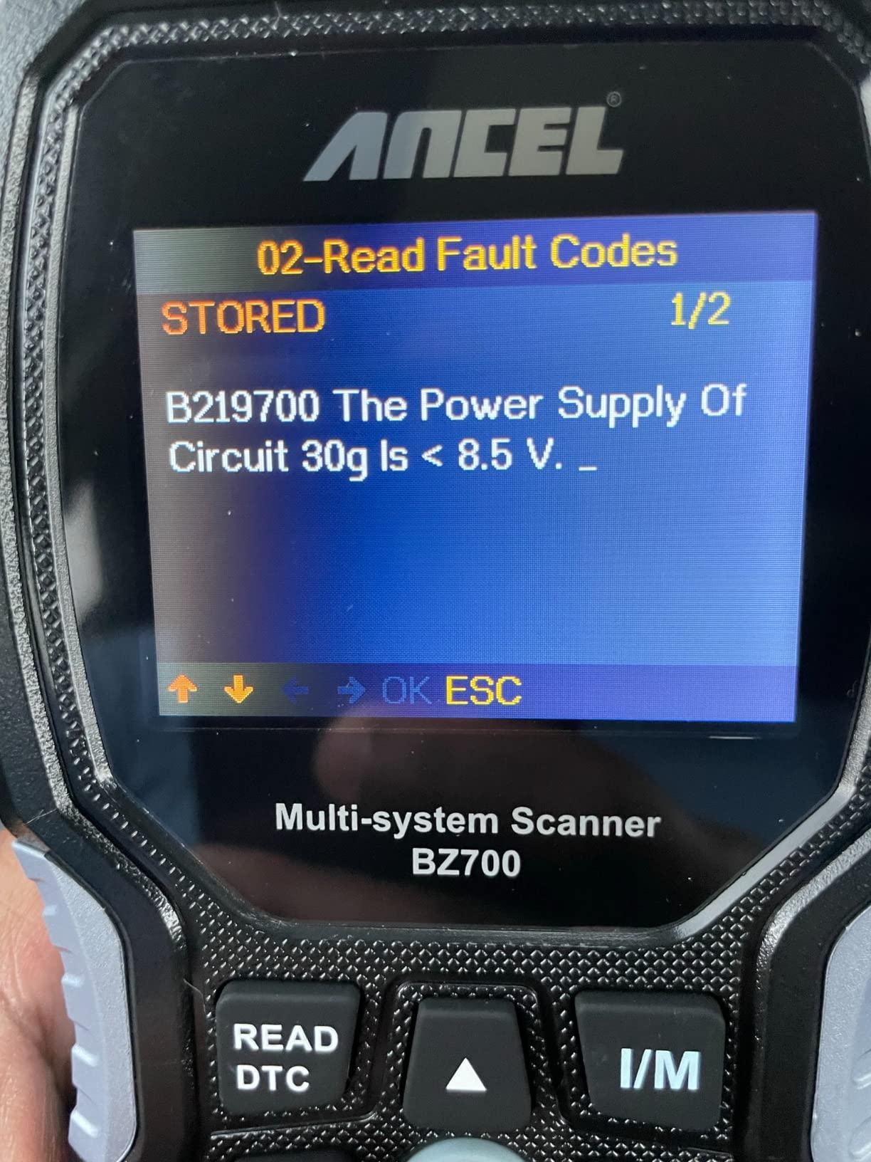 ANCEL BZ700 Mercedes Benz Sprinter Smart OBD2 Scanner, Full System Automotive Car Code Reader with All Reset Services, Battery Registration ABS Bleed Airbag EPB Oil SAS TPS CKP Active Test customer photo 1