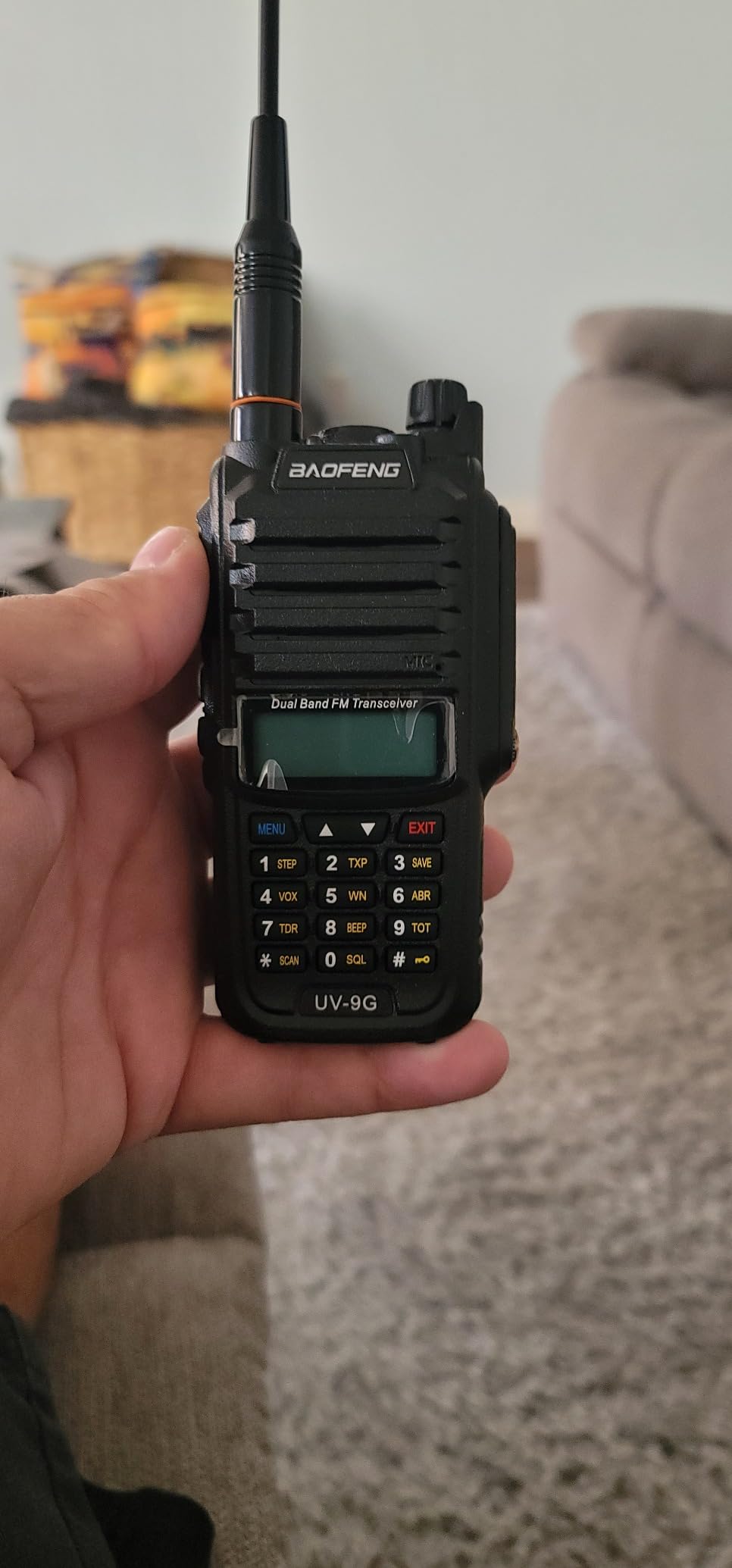 Baofeng UV-9G GMRS Radio (2 Pack), IP67 Waterproof Outdoors Two Way Radios, Long Range Rechargeable with Programming Cable and RA-MD2 Antennas customer photo 2