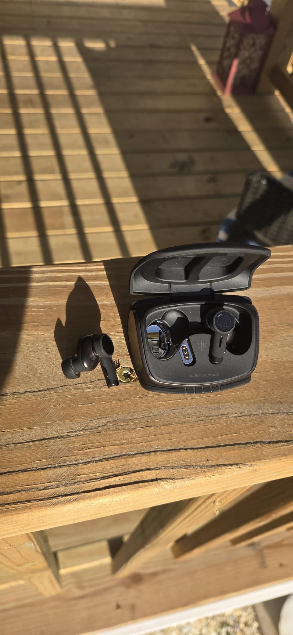 Audio-Technica ATH-TWX9 Wireless Earbuds, Premium Listening Experience with Bluetooth Wireless, Noise-Cancellation, High-Resolution Drivers with Innovative Acoustic Technology customer photo 2
