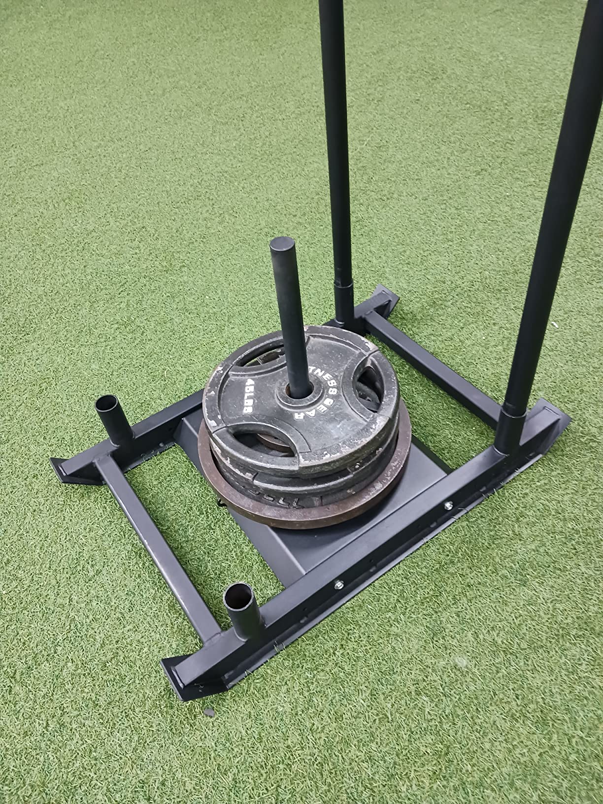 VEVOR Weight Training Pull Sled, Fitness Strength Speed Training Sled customer photo 1