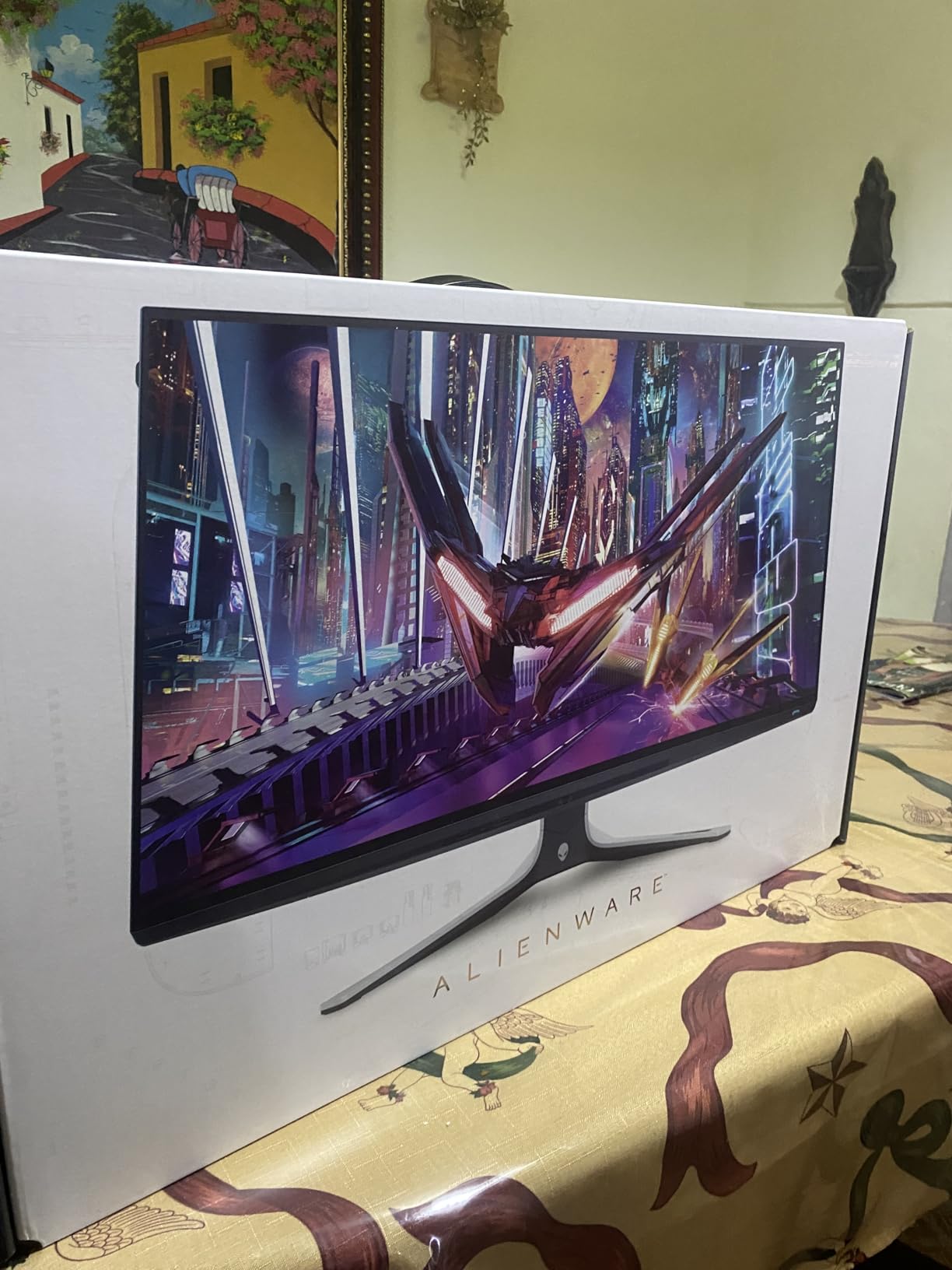 Alienware AW2723DF Gaming Monitor - 27-inch (2560 x 1440) 240Hz Display (DP 1.4), 1ms Response Time, NVIDIA G-Sync, Preset OSD Modes, Height/Tilt/Swivel/Pivot Adjustability customer photo 2