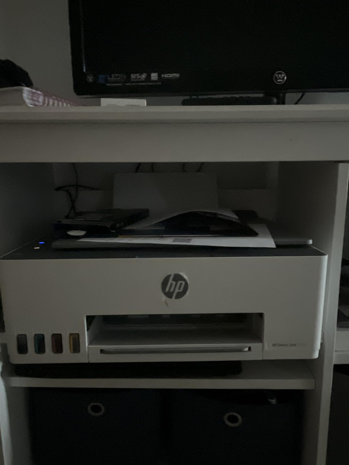HP Smart Tank 5101 Wireless All-in-One Refillable Printer, Scanner, Copier with 2 years of Ink included, Wireless printer-for-home use an EcoTank Alternative (1F3Y0A) customer photo 1