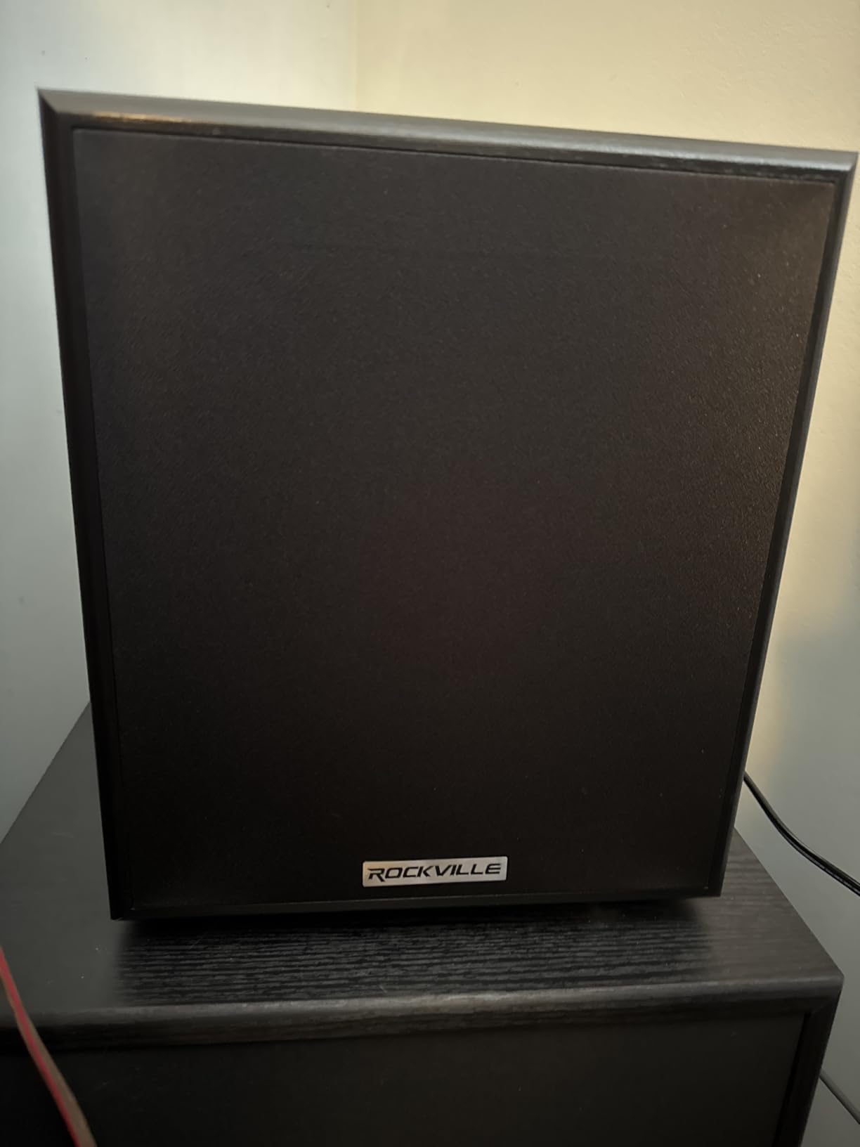 Rockville Rock Shaker 6.5 Black 200W Peak/100W RMS Powered Home Theater Subwoofer, Class-D, Compact Design customer photo 2
