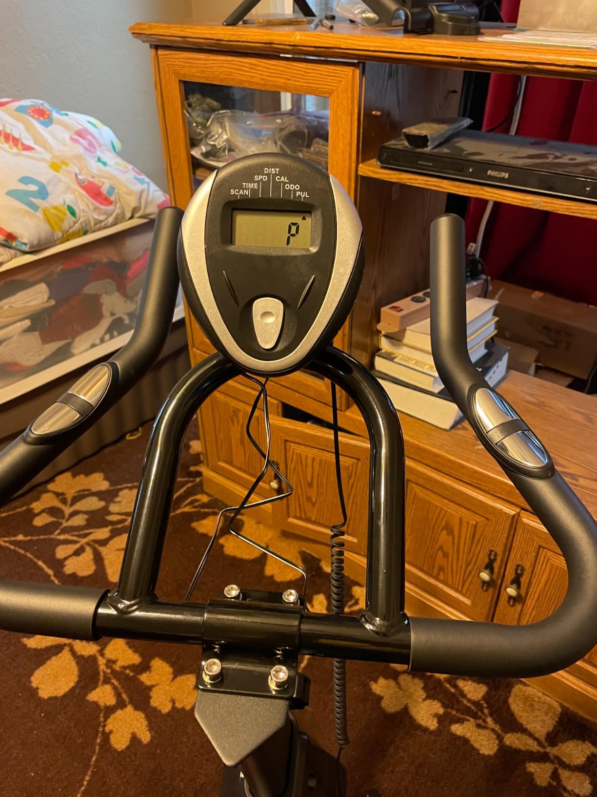 YOSUDA Exercise Bike, Brake Pad Stationary Bike for Home with Exclusive App, Magnetic Indoor Cycling Bike with 300 lb Weight Capacity, Low Noise, Tablet Holder and Fitness Courses for Weight Loss customer photo 1