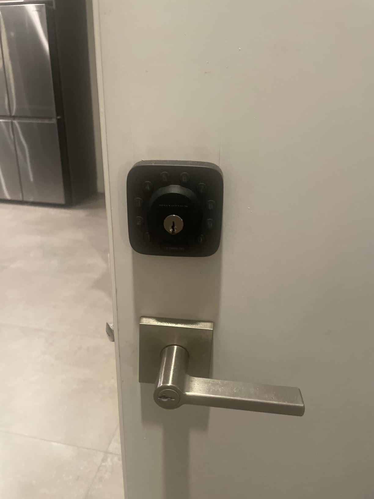 ULTRALOQ U-Bolt WiFi Smart Lock with Door Sensor, Built in Wi-Fi Keypad Deadbolt Lock for Front Door, Remote Control, Auto-Lock, Compatible with Alexa, Google, SmartThings, Easy Install, Matte Black customer photo 1